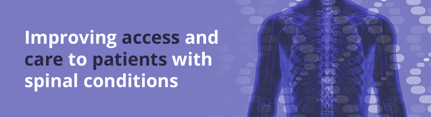 banner image of a spine